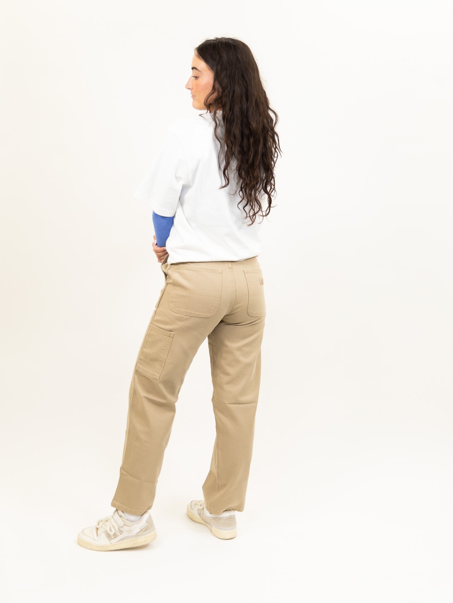 tan dickies canvas pant for women