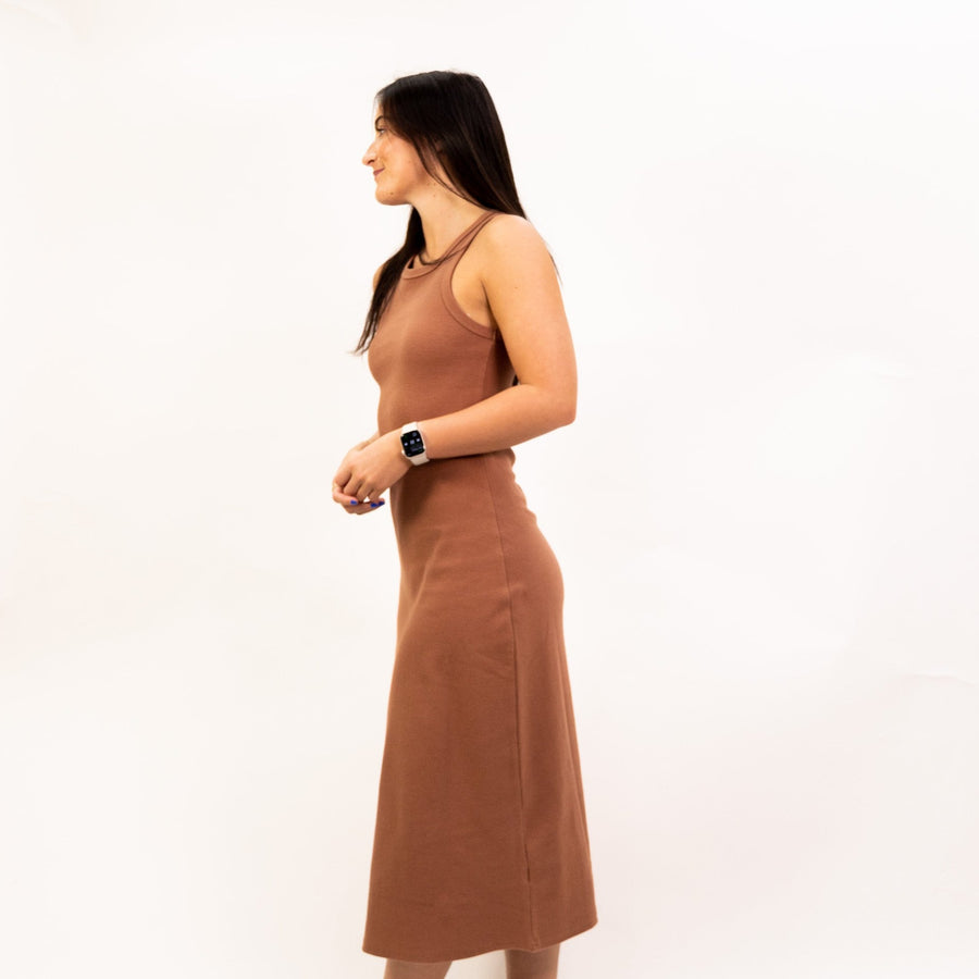 Mod Ref The Ivette Dress - Brick