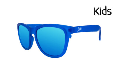 Minnow Kids Frosted Blue - Electric Blue Lens