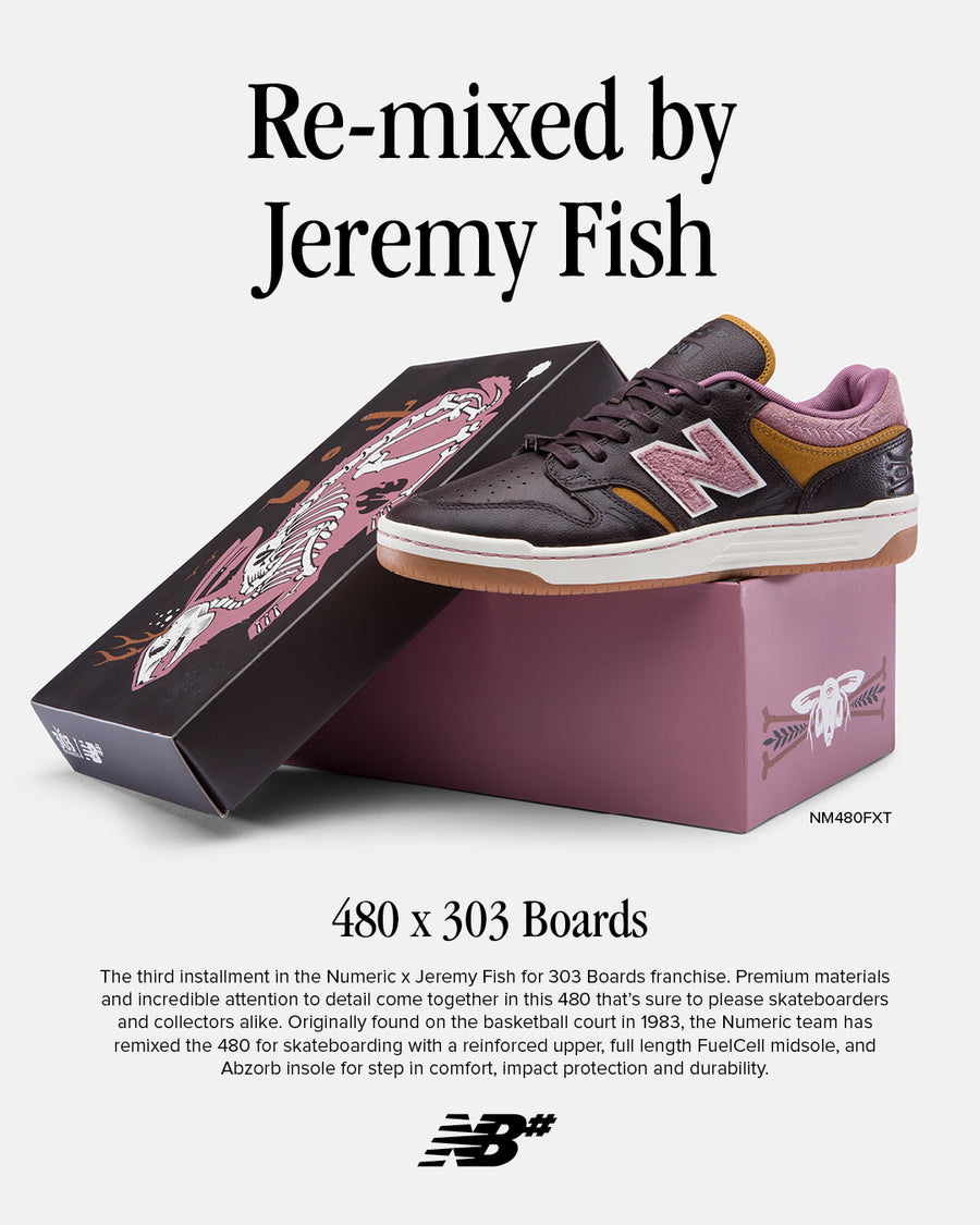 New Balance Numeric Jeremy Fish x 303 480