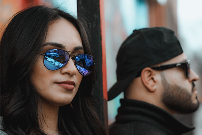 Galaxy Blurple Lens Polarized - Oasis