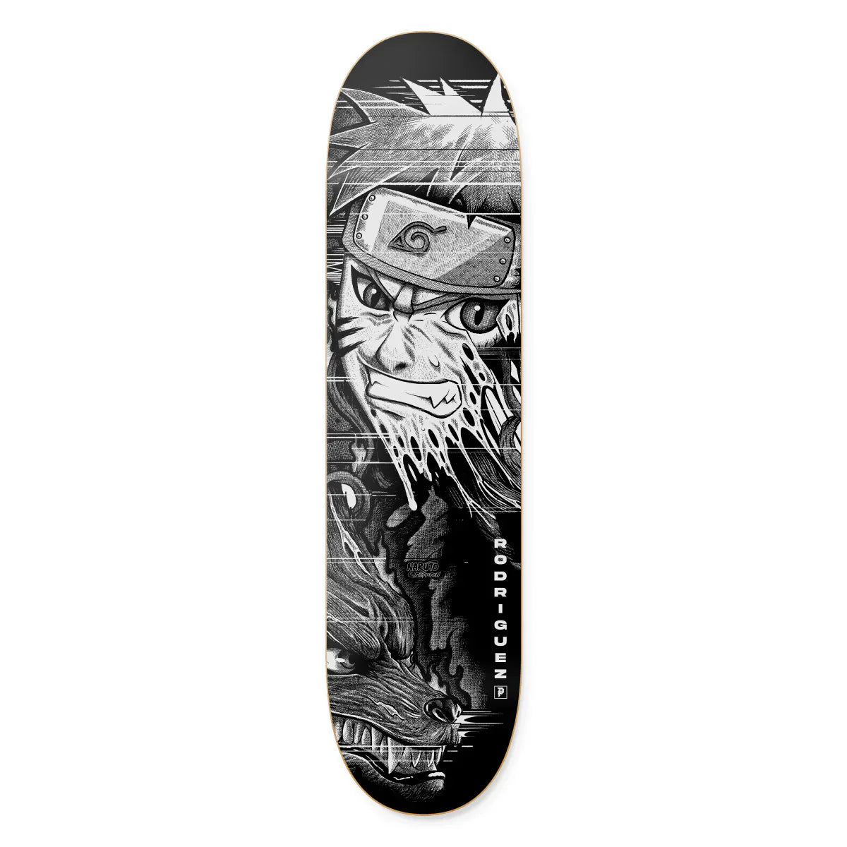 Primitive Rodriguez Beast Skateboard Deck - 8.125″ Black - Swell-O