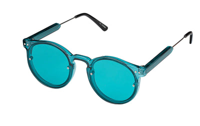 Spitfire Post Punk Sunglasses - Aqua/Aqua