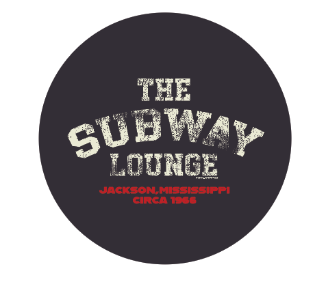 project chane button featuring the historic subway lounge in jackson mississippi circa 1966
