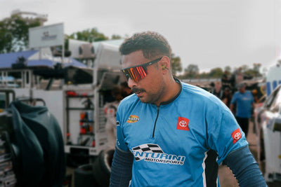 Surge - Matte Black - Red Sunset