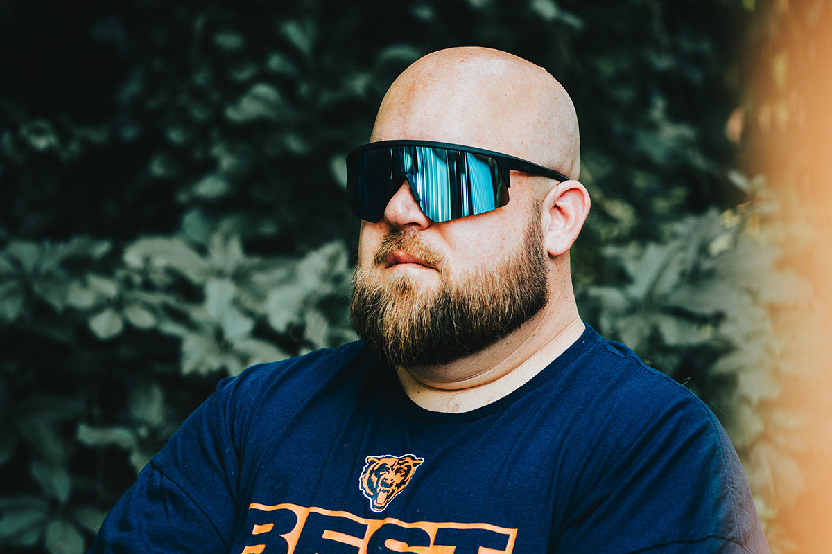 Surge XL - Matte Black - Electric Blue