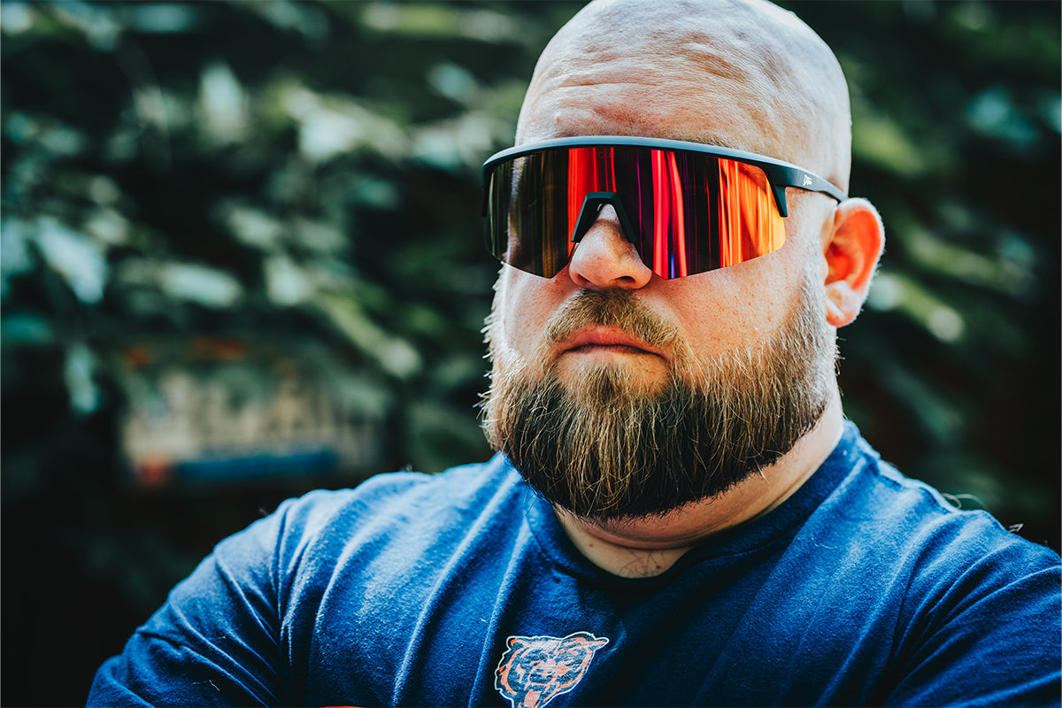 Surge XL - Matte Black - Red Sunset