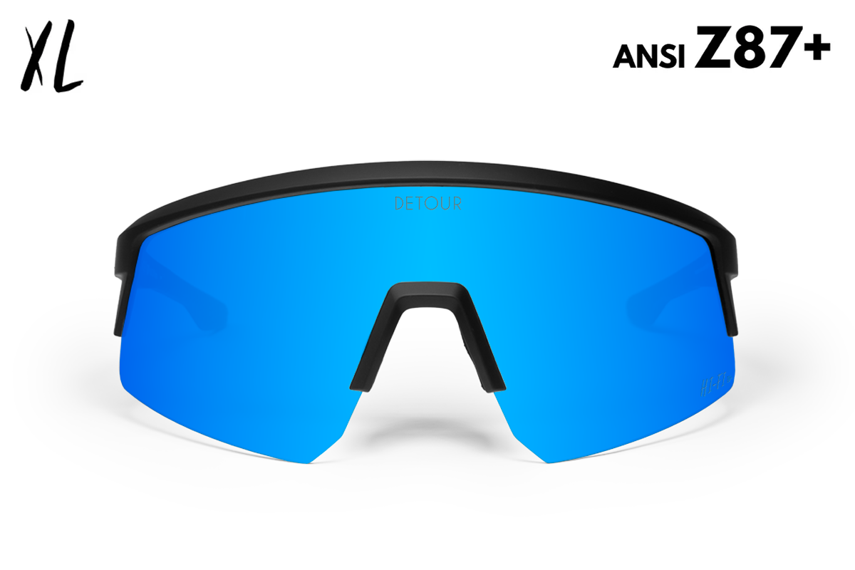 Surge XL - Matte Black - Electric Blue