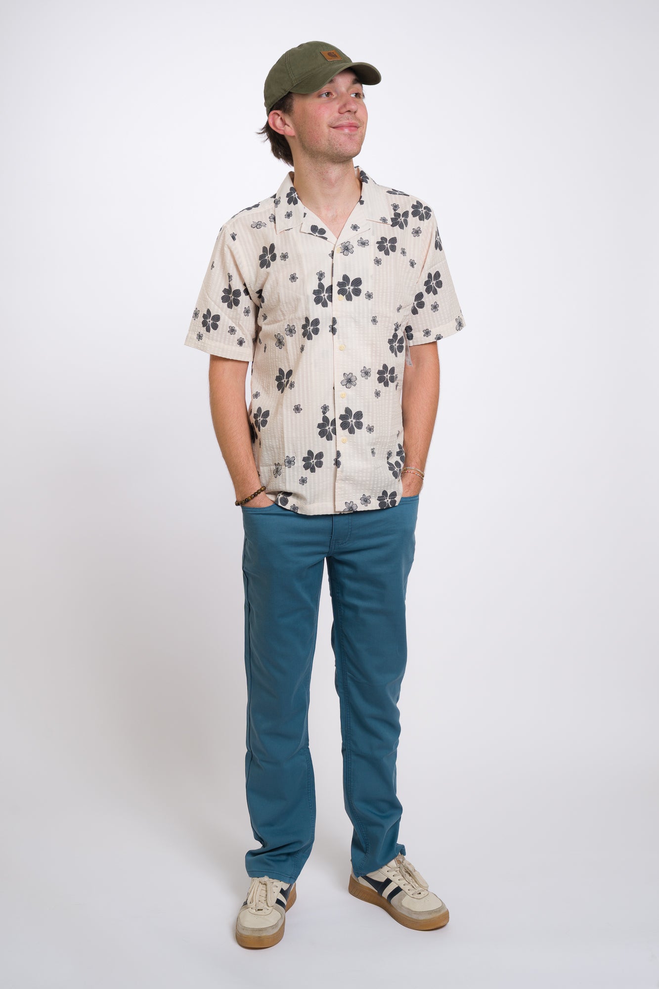 men's ezekiel now denim pants in blue