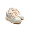 pink and green saucony women's shadow 6000 sneakers with tan sole