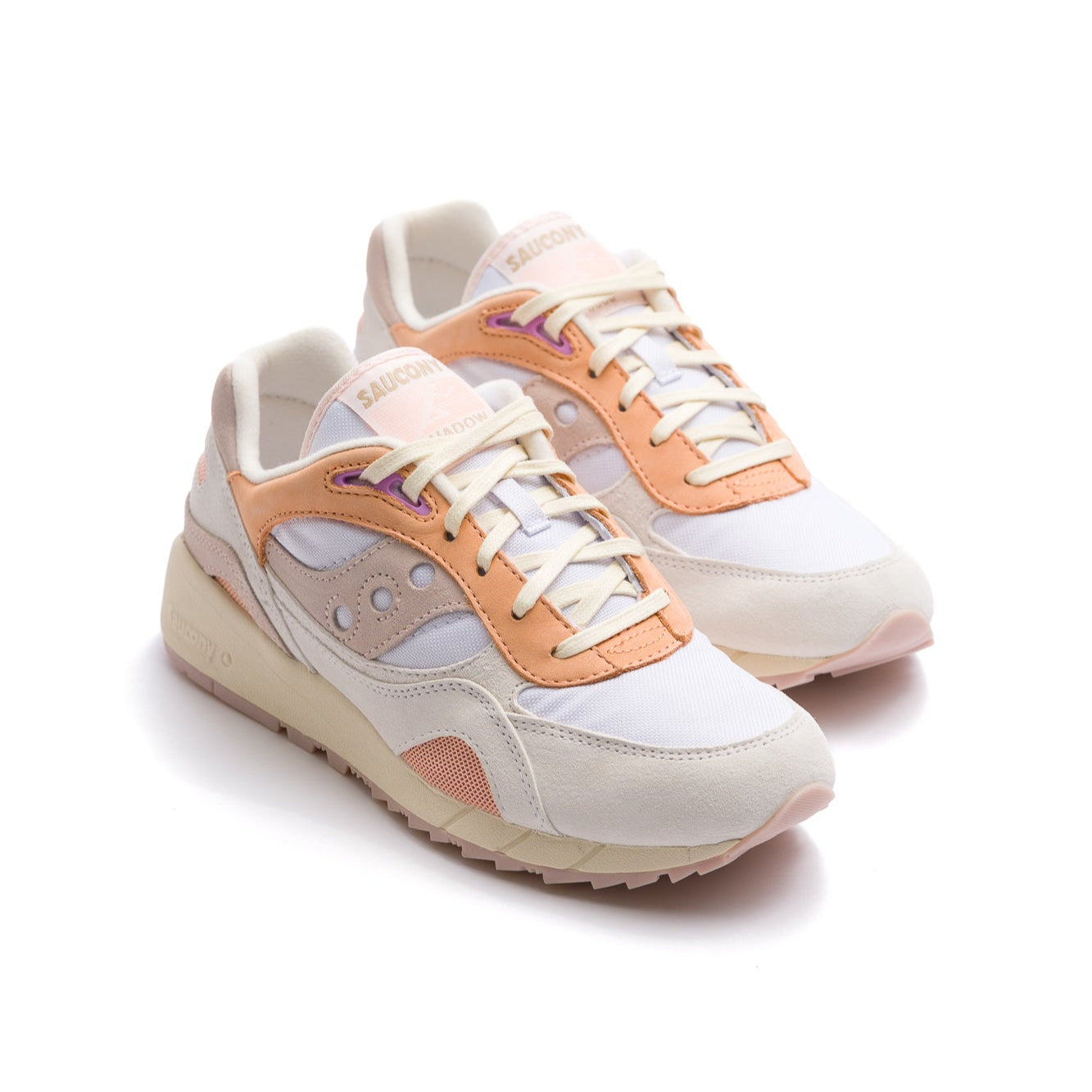 Saucony Original Shadow 6000 White/Peach - Main Image