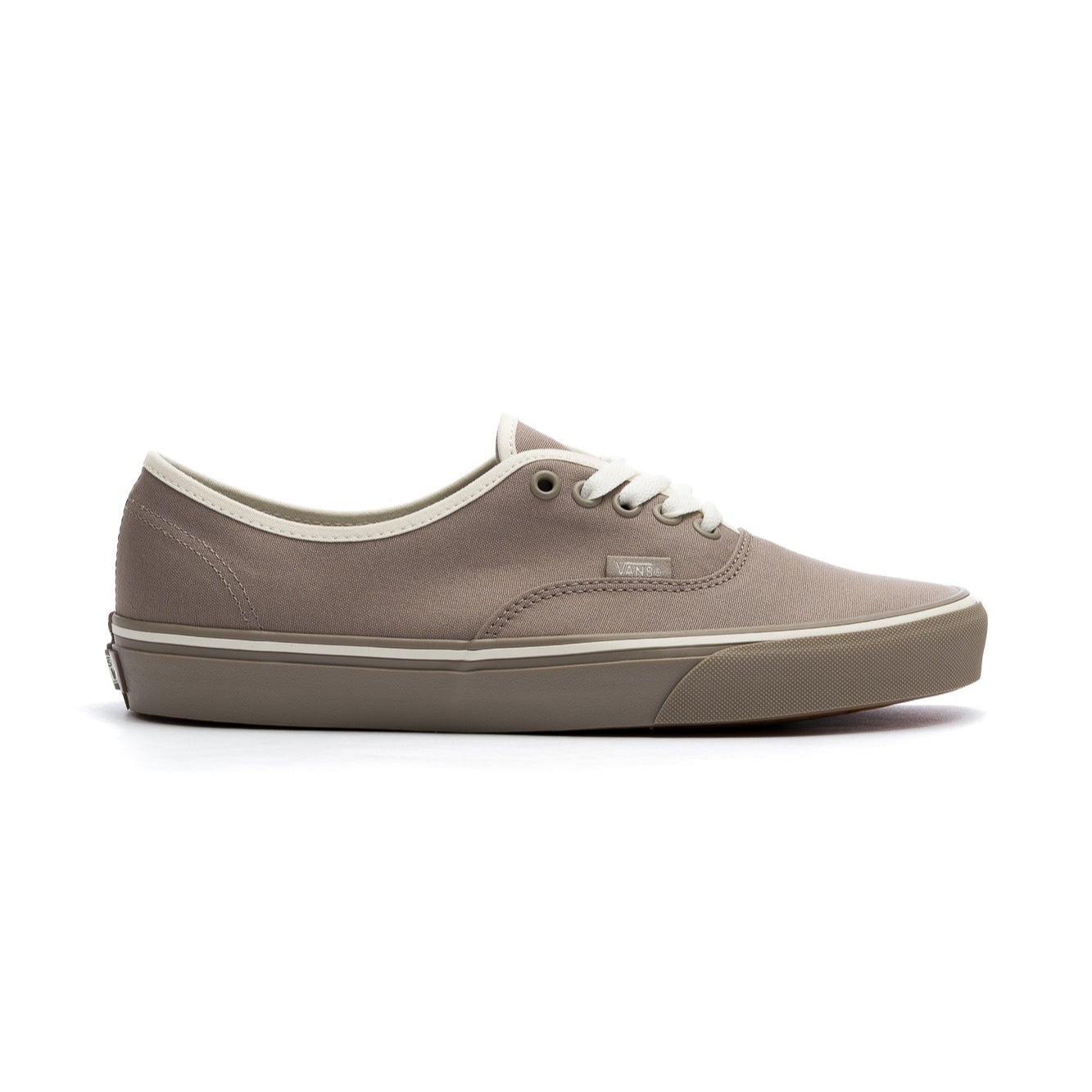 mono grey brown vans authentic men's shoe