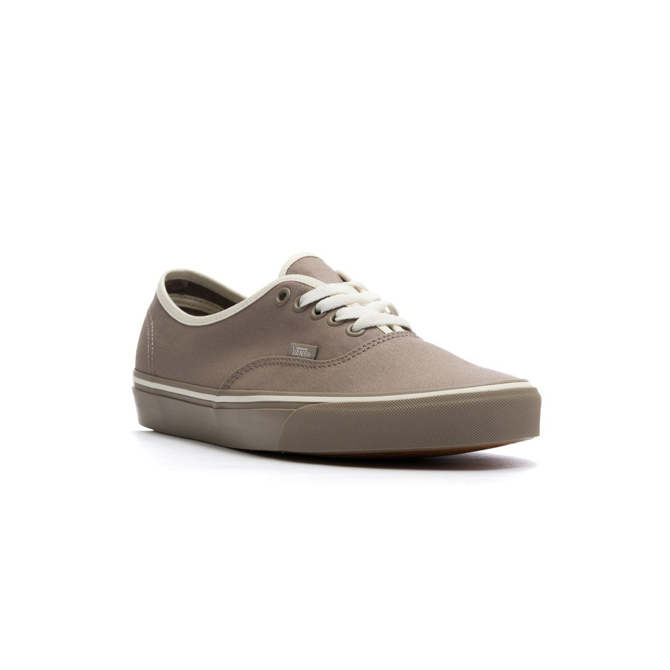 mono grey brown vans authentic men's shoe