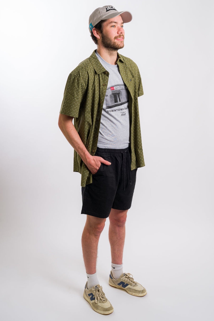 black vans range relaxed men's shorts