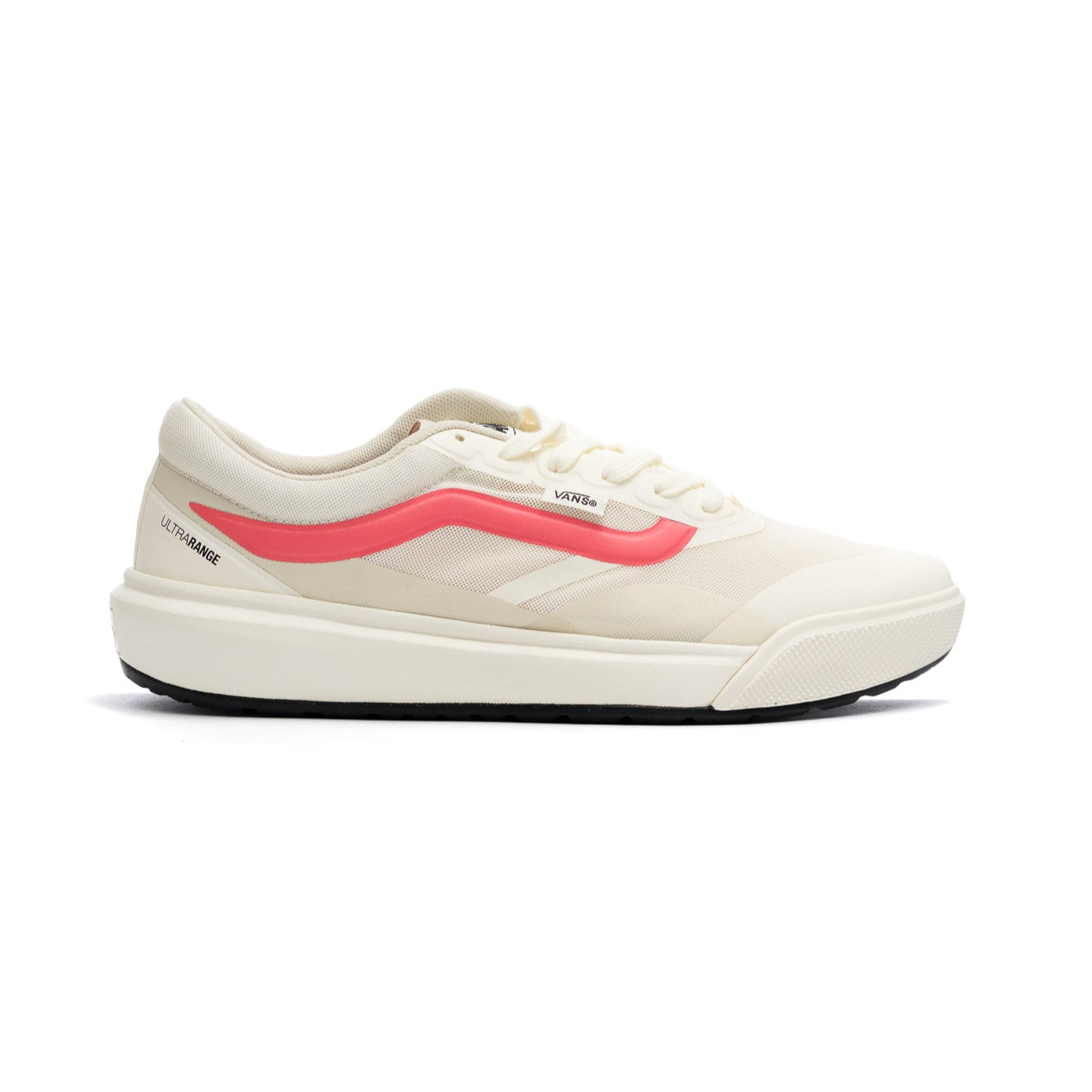 cream vans women's mte ultrarange 2.0 rapidweld with pink stripe