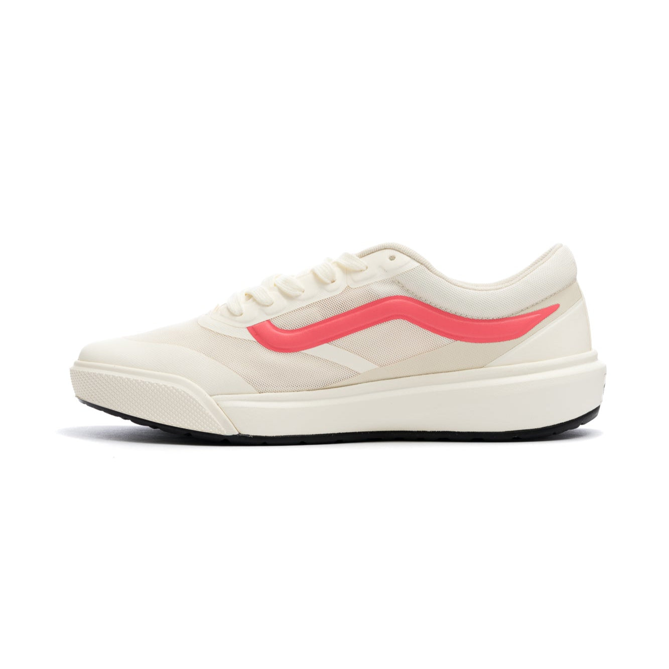 cream vans women's mte ultrarange 2.0 rapidweld with pink stripe