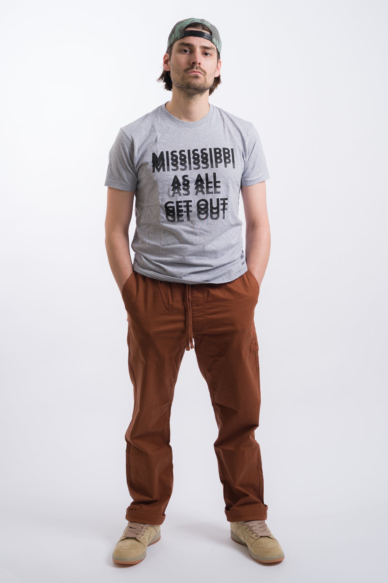 DARK BROWNISH RED RELAXED FIT MEN'S VANS PANT