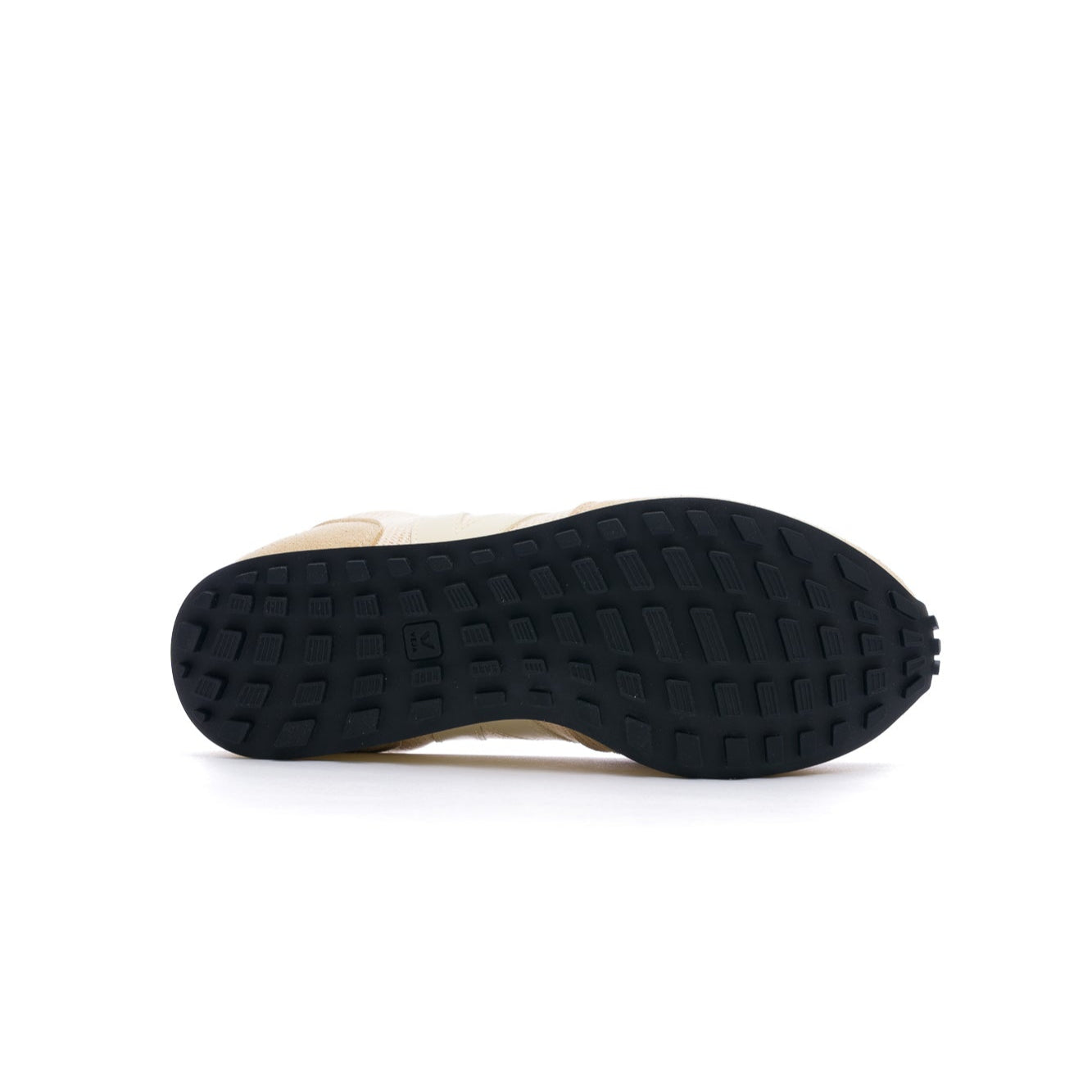 grey veja women's sdu rec mesh with purple laces and details, off white V and sole