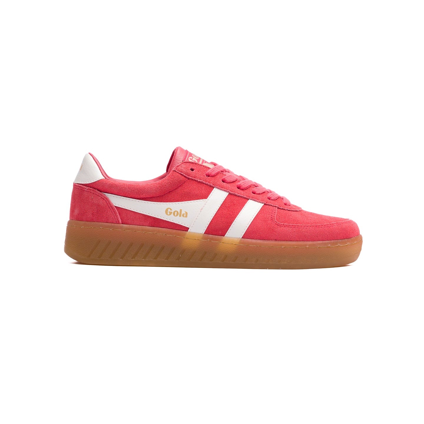 Gola Classics Women's Grandslam Suede Sneakers - Coral/Off White/Gum