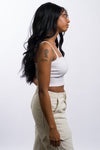 white ribbed vans women's Drew tank tube top