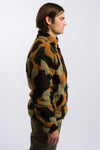 camo dickies men's fleece zip-up jacket