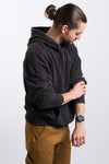 black dickies men's hoodie with front pocket