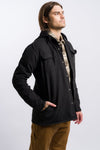 black dickies hooded men's utility jacket