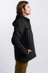 black dickies hooded men's utility jacket