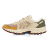 yellow and grey men's trail lifestyle saucony grid peak comfort shoe with green and pink detail