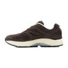 Brown saucony women's progrid onmi comfort shoe with off white sole