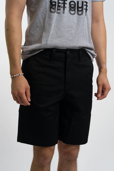 Black Vans men's Relaxed Authentic Chino short