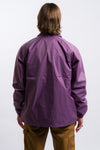 purple vans men's lightweight coaches jacket