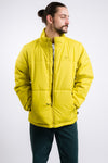 yellow vans men's puffer jacket