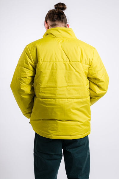 yellow vans men's puffer jacket