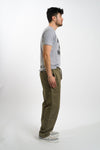 green vans men's range relaxed elastic waist pants