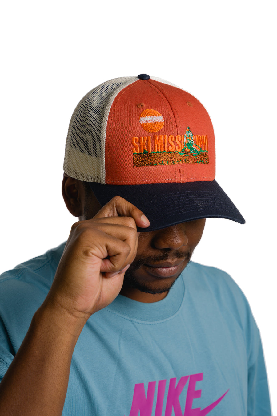 Ski Mississippi - Embroidered Trucker Hat
