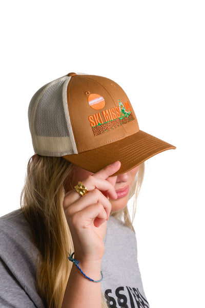 Ski Mississippi - Embroidered Trucker Hat