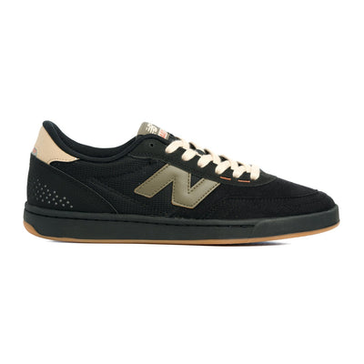 black and green new balance men's shoe in standard and wide