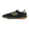 black and green new balance men's shoe in standard and wide