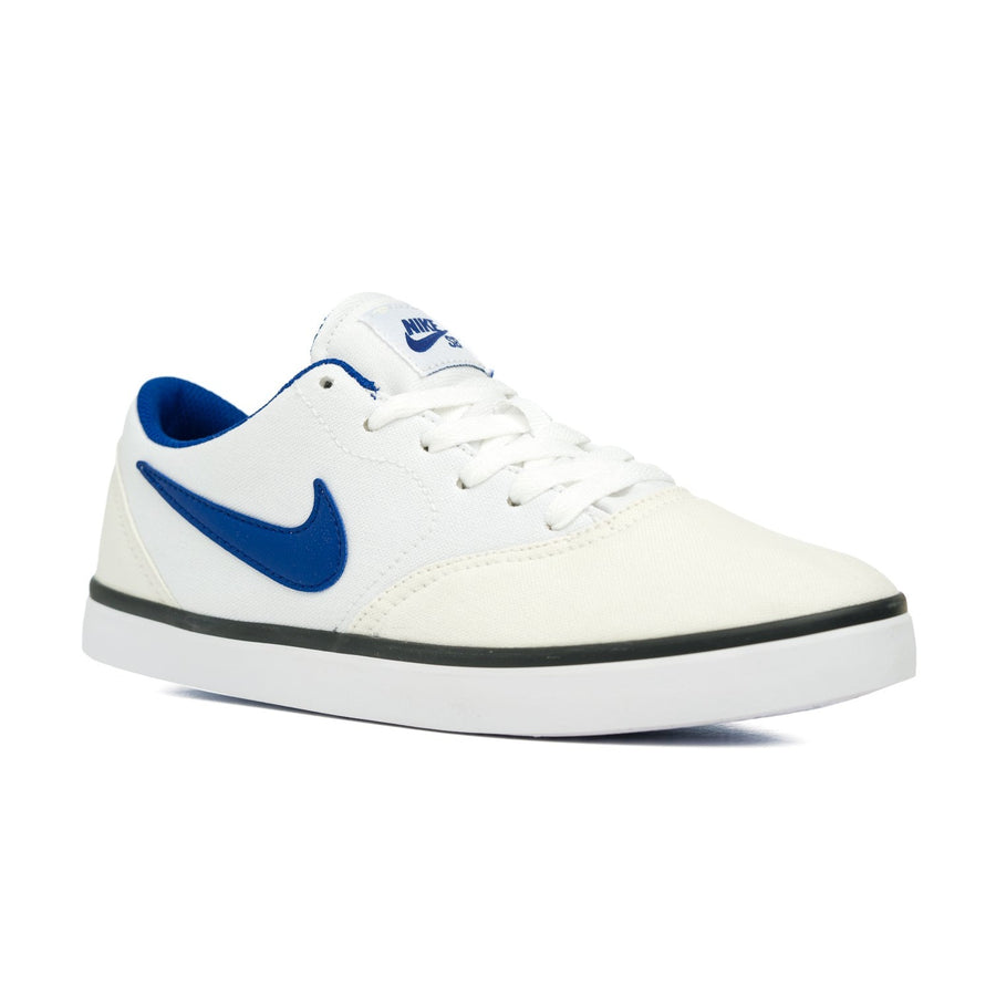 Nike SB Kids Check Canvas - WHITE/DEEP ROYAL BLUE-SUMMIT WHITE-BLACK