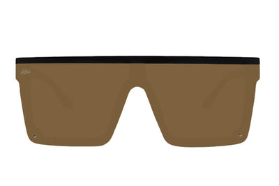 Tidal Wave XL - Matte Black - 24K Gold Lens Polarized