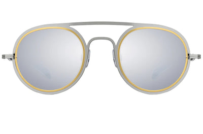 Spitfire Tipton Sunglasses -Silver/Gold/Silver Mirror