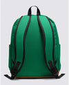 green vans old skool backpack with brown bottom