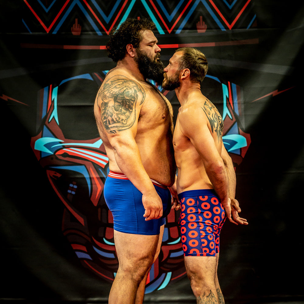 SHEATH V Men's 8" Sports Performance Boxer Brief