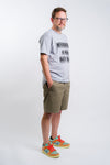 green vans men's range relaxed short with elastic tie waist