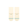 cream colored quarter height stance women's socks