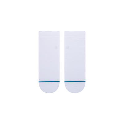 Stance Cotton Quarter Socks - Lowrider - White