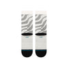 black and grey striped butterblend women's stance socks