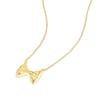Wanderlust + Co. Bow Tie Pasta Gold Necklace