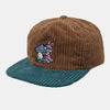 RVCA Cottontale Claspback Baseball Hat - Rawhide